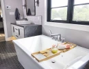 impressive soaker tub in bathroom remodel project