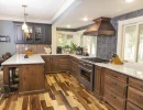 kitchen remodel with matching appliances with custom color