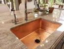 custom copper inlay sink