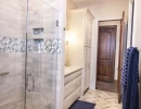 custom tiled bathroom remodel